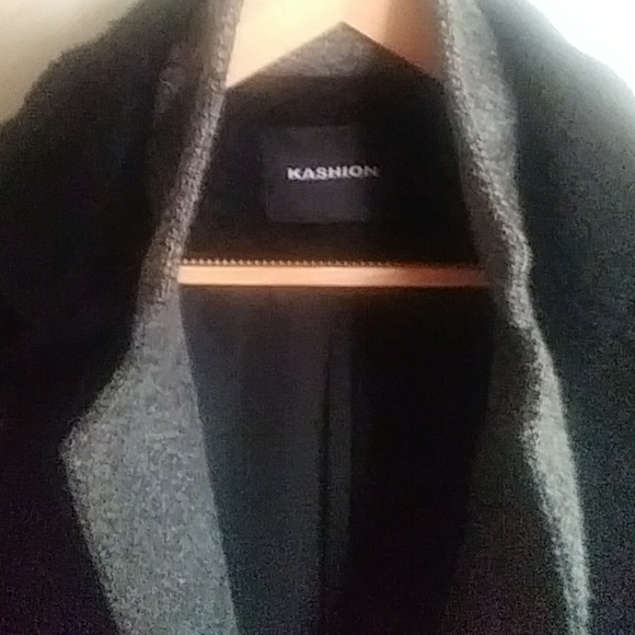 Kashion black and gray wool jacket size med - Picture 4 of 8